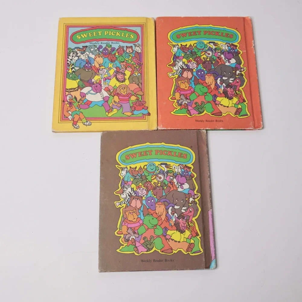VTG Sweet Pickles Books Lot of 3 Jackal Turtle Tantrum What A Mess 70s 80s Retro